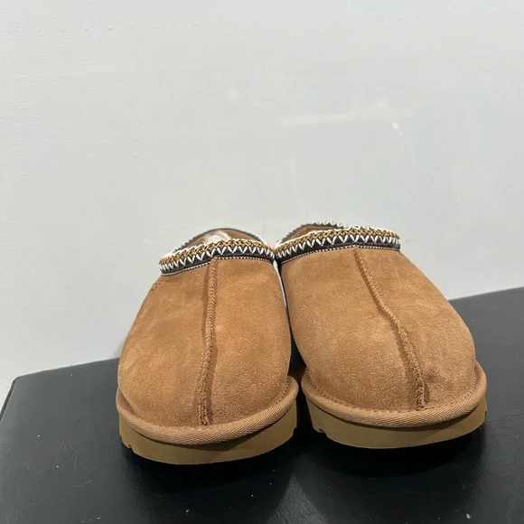 UGG Tasman ll Chestnut Suede Slip-On Slipper size 9 LIKE NEW - Picture 11 of 14